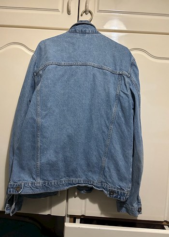 T Jeans Düğmeli Mavi Denim Ceket - Görsel 3