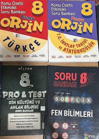  Beden Sineflix Türkçe ve Maraton 8. Sınıf Paragraf Kitapları