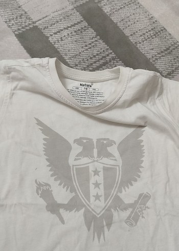 Erkek Çocuk Beyaz Baskılı Tişört - Görsel 2