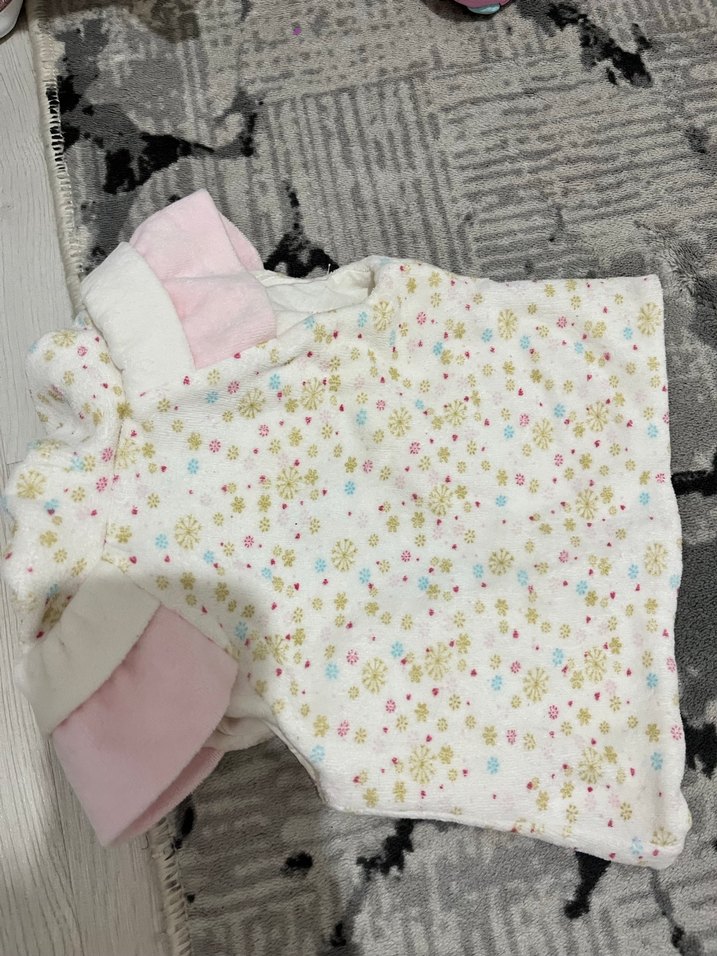 Kız Çocuk Kapüşonlu yelek - Görsel 3