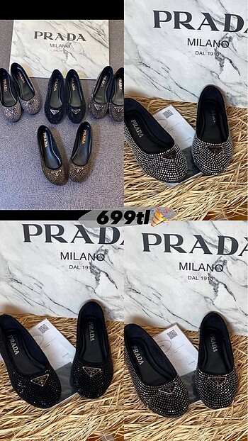 Prada Taşlı babet