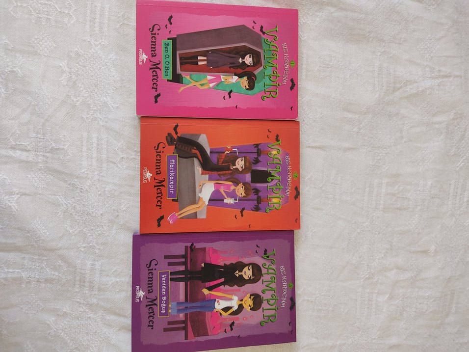 Kız Kardeşim Vampir kitap seti - Görsel 2