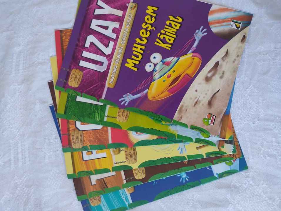 Çocuklar için Doğa ve Evren Kitapları Seti - Görsel 2