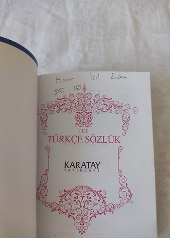 Türk Dil Kurumu Türkçe Sözlük Kitabı - Görsel 5