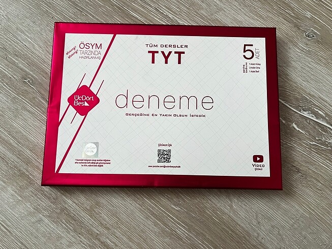 345 yayınları tüm dersler deneme