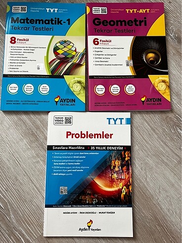 Aydın yayınları problemler / matematik / geometri tekrar