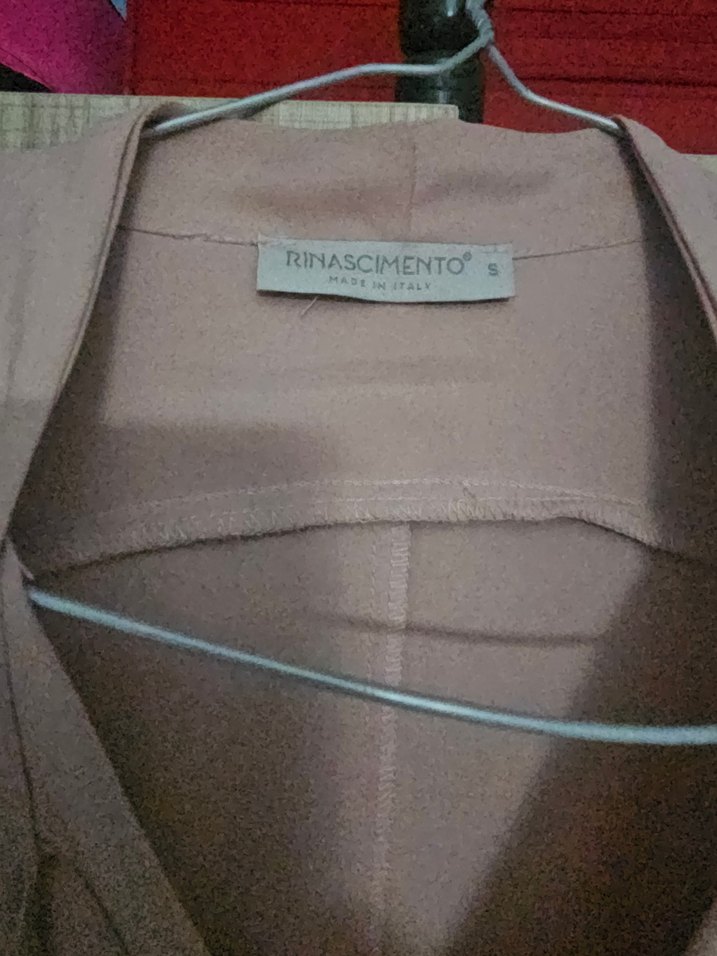 Ince pudra rengi bluz - Görsel 2