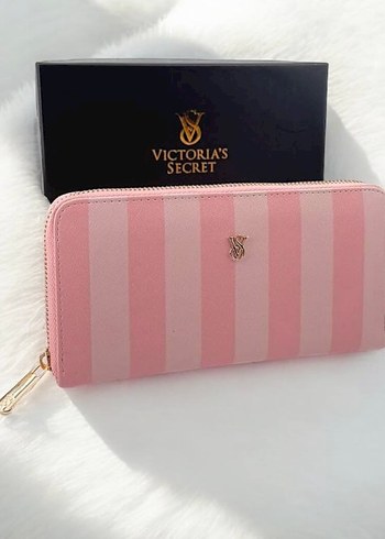 Victoria's Secret Pembe Fermuarlı Cüzdan