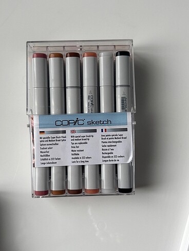 Copic sketch marker skin tone 12 li