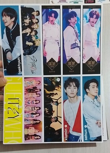 Beden KPOP Dergi SKZ EXO TWICE ITZY