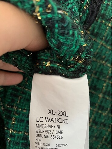 Lc waikiki yeşil tüvit ceket - Görsel 5