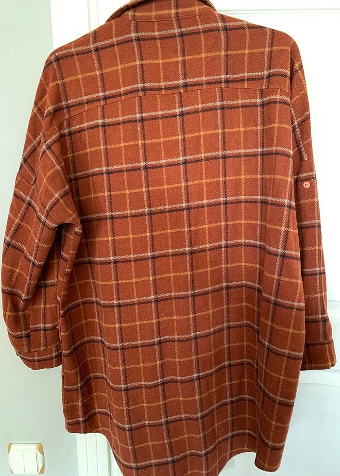 Fk pynappel marka ofuncu gömlek elbise - Görsel 4