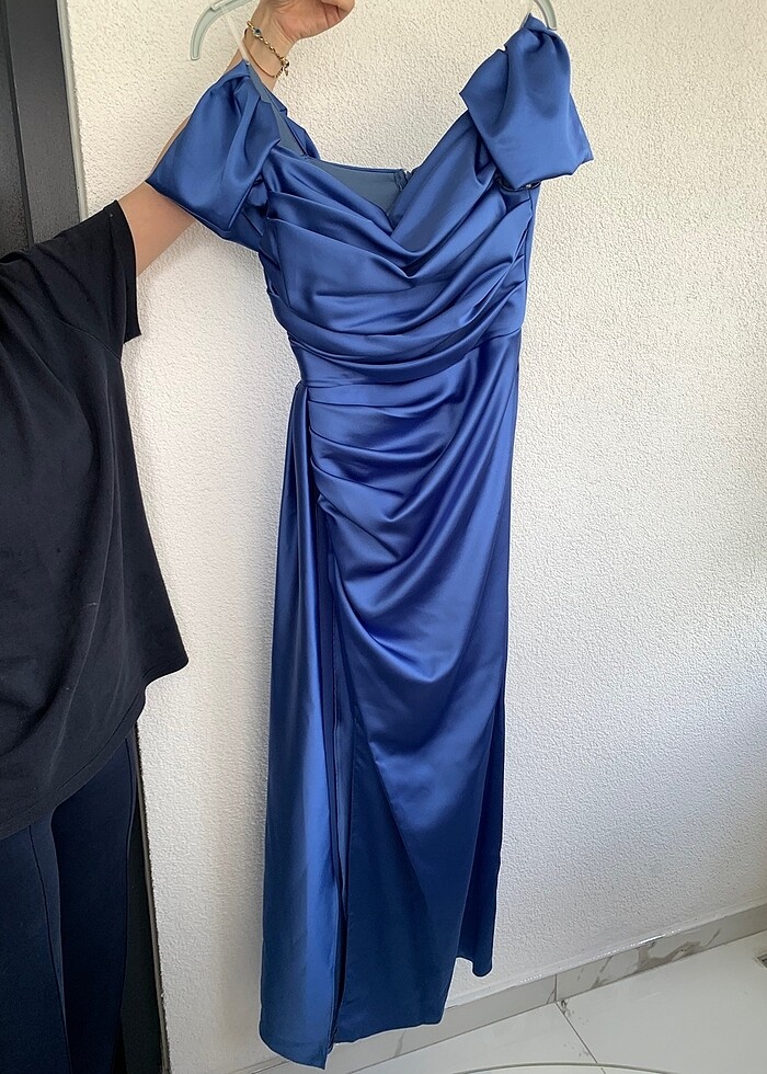 Saten abiye elbise Sibel aydın marka - Görsel 2