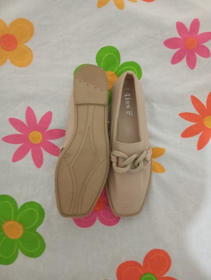 Miss F Kadın Zincir Babet Ayakkabı - Görsel 4