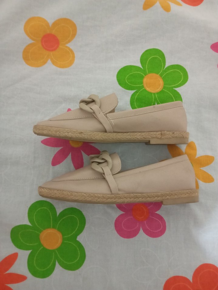 Miss F Kadın Zincir Babet Ayakkabı - Görsel 5