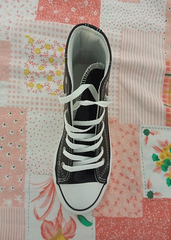 Butigo Siyah Renkli Bağcıklı Sneaker Ayakkabı - Görsel 4