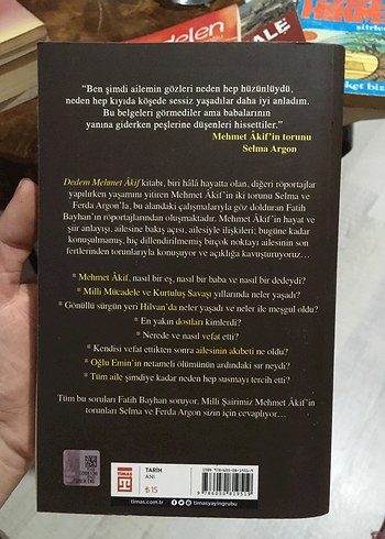 Dedem Mehmet Âkif - Zorluklarla Geçen Hayat