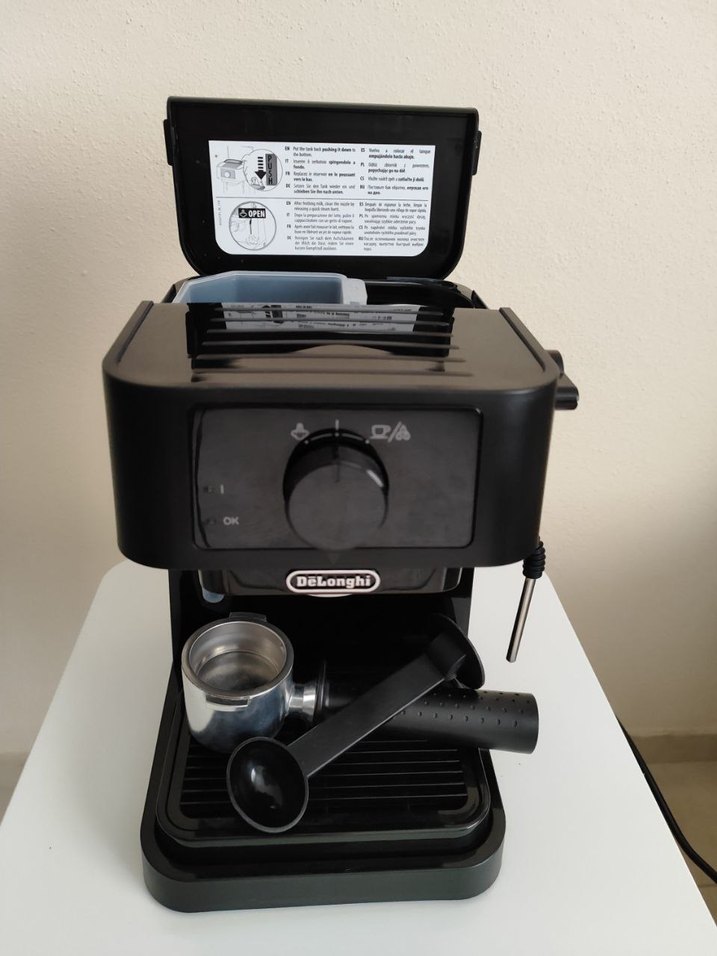 Delonghi Siyah Espresso Kahve Makinesi - Görsel 3