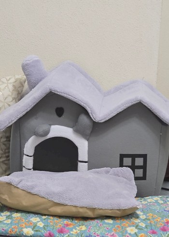 Kedi Evi Gri Yumuşak - Görsel 4