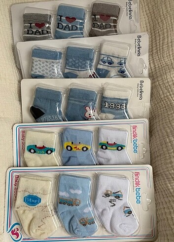 Diğer Bebek pamuklu çorap