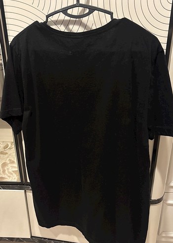 Siyah ejderha baskılı tişört - Görsel 6