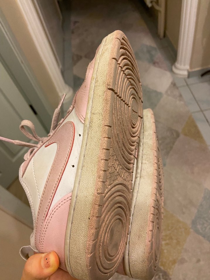 Pembe Bağcıklı Kadın Spor Ayakkabı - Görsel 5