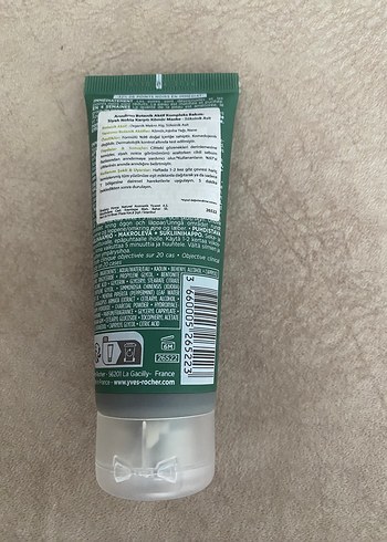 Beden Yves Rocher Sebo Active Clear Kömür Maskesi 75 ml