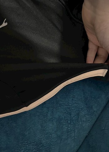 Kadın Siyah SLAZENGER Fermuarlı Spor Ceket - Görsel 2