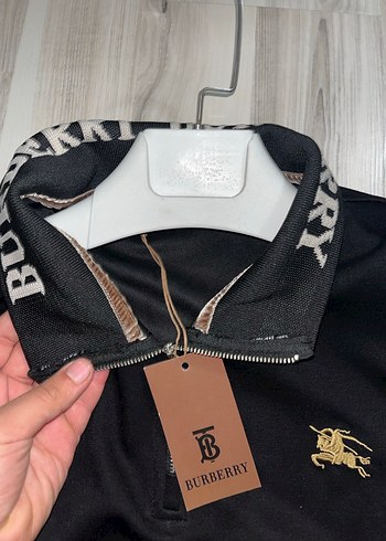 Erkek Siyah Fermuarlı Yüksek Yaka Sweatshirt - Görsel 2