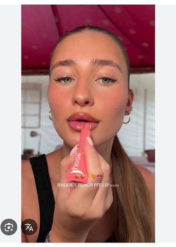 Rhode Lip Tint Peach Pit - Görsel 4