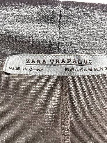 m Beden gri Renk Zara Uzun Elbise %70 İndirimli.