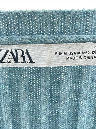 m Beden mavi Renk Zara Hırka %70 İndirimli.