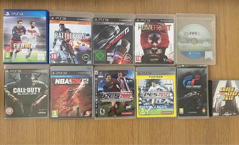 Ps4 Ps3 Psp Oyunları (FİYAT SORUNUZ!!)