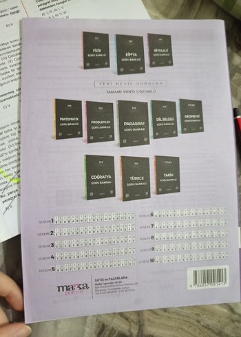 TYT Paragraf 10 Deneme Kitabı - Görsel 2