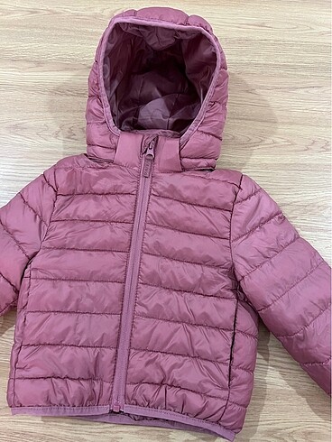 18-24 Ay Beden H&M Bebek Mont Pembe