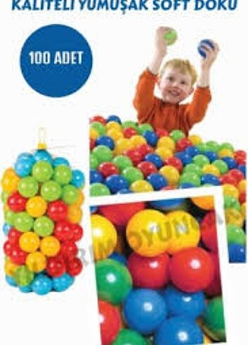 100 ADET OYUN TOPU