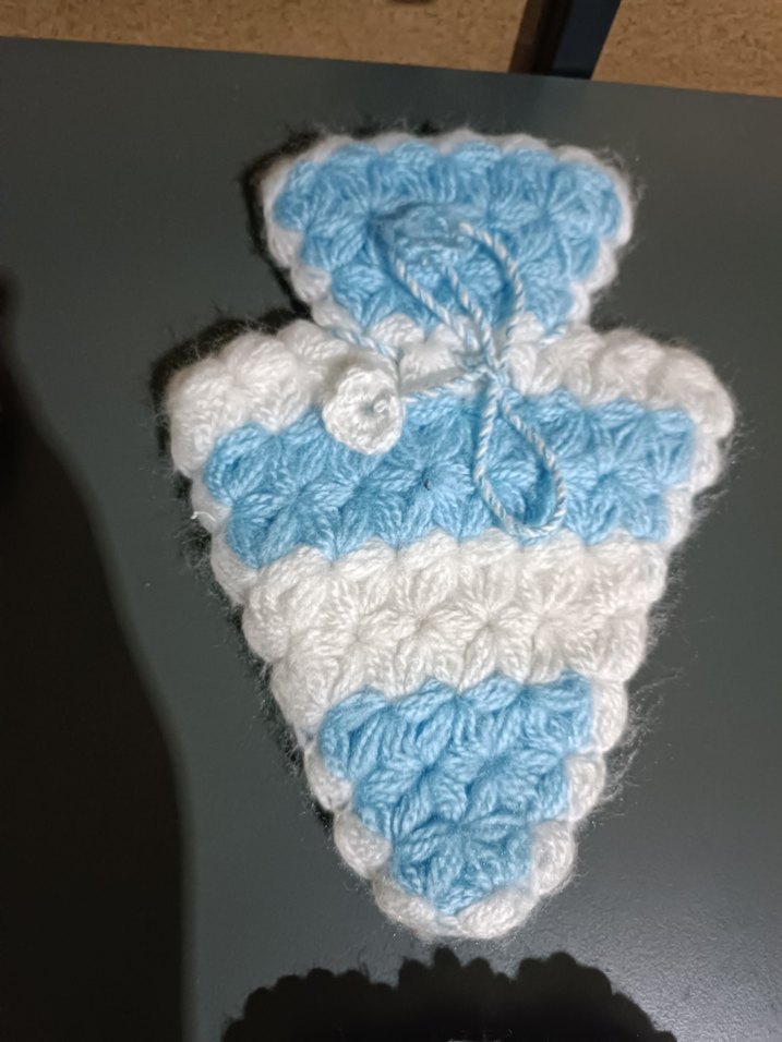 Renkli Örgü Banyo Lifi - Görsel 5