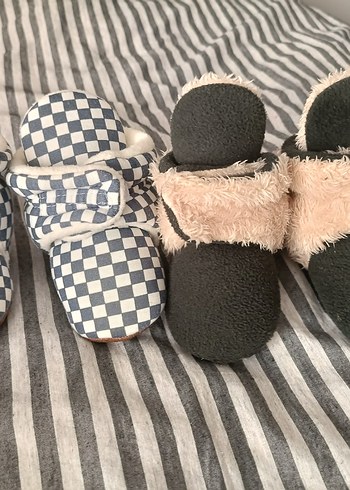 Kız Çocuk Pembe Leopar Desenli Sıcak Terlik - Görsel 3