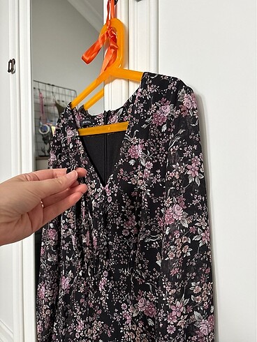 Sifon astarli elbise - Görsel 3