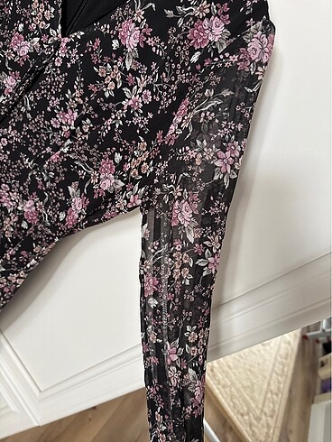 Sifon astarli elbise - Görsel 4