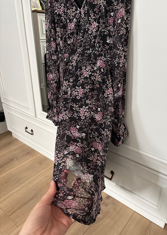 Sifon astarli elbise - Görsel 2