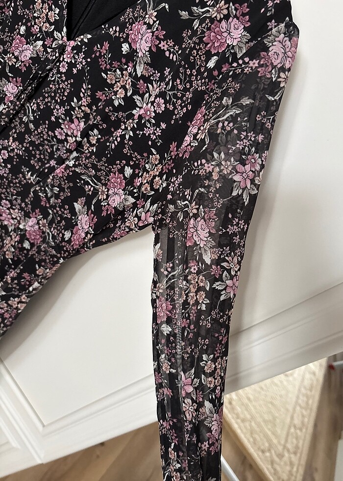 Sifon astarli elbise - Görsel 4