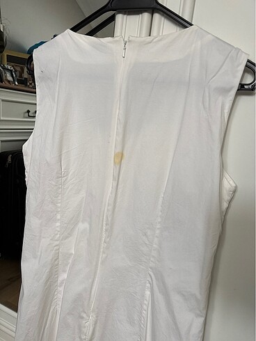 Beyaz mini elbise - Görsel 5