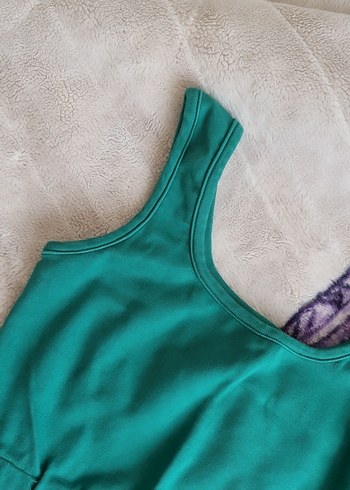 Trendyol & Milla Kadın Yeşil Spor Crop Top