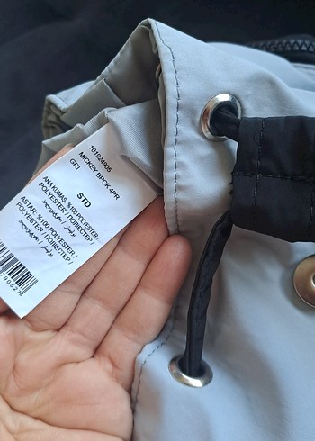 Gri Mickey Mouse Çocuk Okul Çantası - Görsel 2