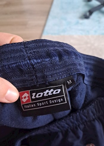 Lotto Mavi Fermuarlı Erkek Eşofman Altı - Görsel 3