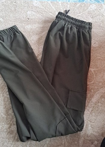 Haki Erkek Outdoor Rahat Kesim Eşofman Altı - Görsel 2