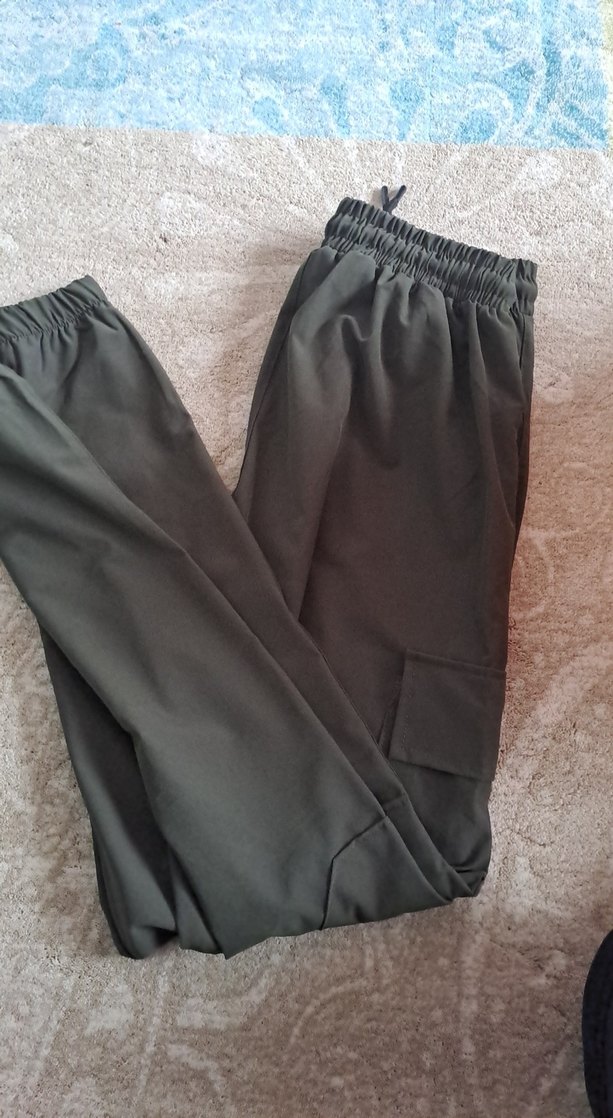 Haki Erkek Outdoor Rahat Kesim Eşofman Altı - Görsel 2