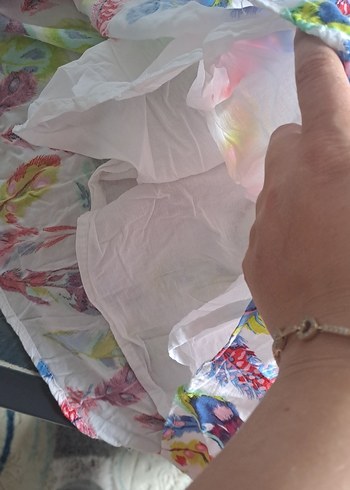 Kız Çocuk Çok Renkli Bohem Elbise - Görsel 2