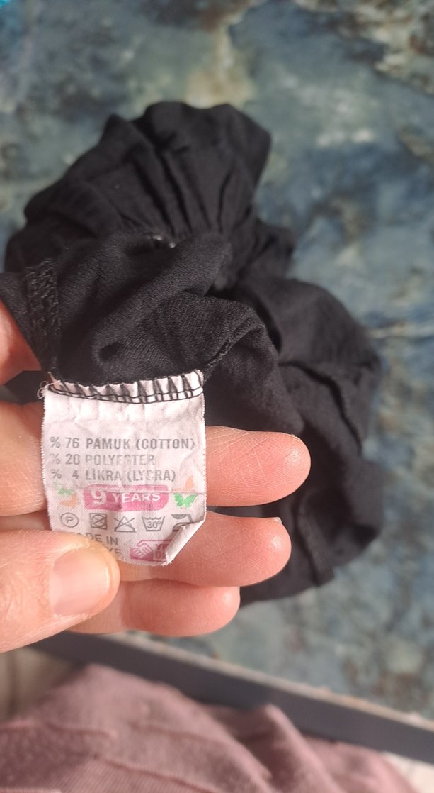 Düğmeli Bol Kesim Keten Pantolon - Görsel 3